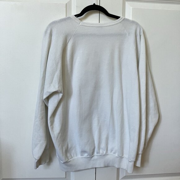 Vintage Miracle Ventures Sweatshirt Womens XL Novelty Funny Dont Do Mornings - Picture 8 of 11